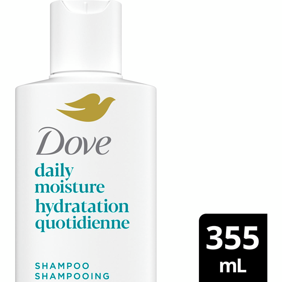 Dove Daily Moisture Dry Hair Shampoo 355 ml, $1.69/100ml