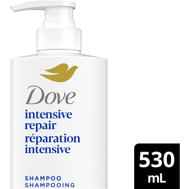 Dove Intensive Repair Shampoo Cheveux Abîmés 530 ml, 1,79 $/100ml