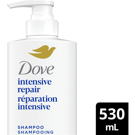 Dove Intensive Repair Shampoo Cheveux Abîmés 530 ml, 1,88 $/100ml