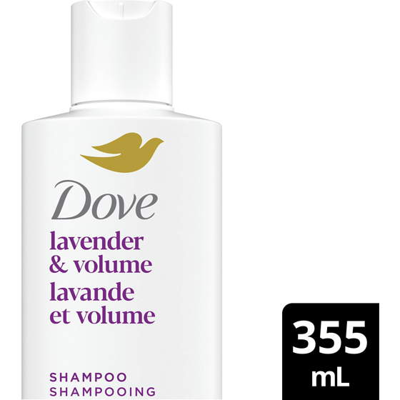 Dove Lavender Shampoo (Volume & Lift) 355 ml, $2.39/100ml