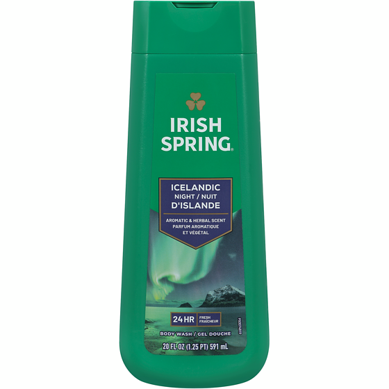 Irish Spring Body Wash Icelandic Night Aromatic & Herbal Scent 591 ml, $1.18/100ml