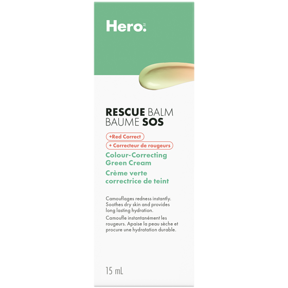 Hero Rescue Balm Colour-Correcting Green Cream 24 ea, $0.71/1ea