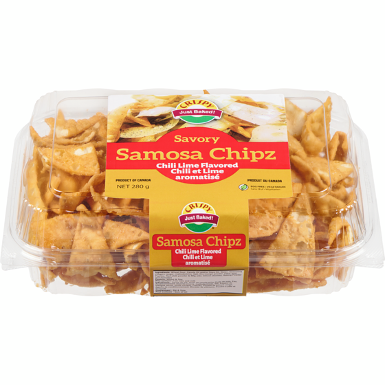 Crispy Savory Samosa Chipz Chili Lime Flavored 280 g, $1.53/100g