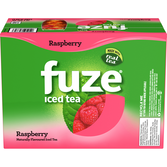 Fuze Iced Tea Raspberry Cans 12x341.0 ml, $0.20/100ml
