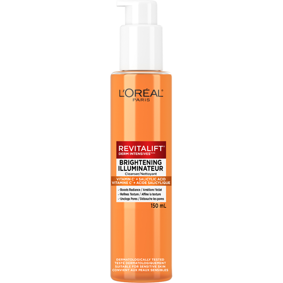 L'Oreal Paris Brightening Face Cleanser 150 ml, $11.99/100ml