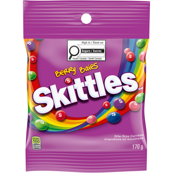 Skittles Berry Explosion Chewy Candy, Sharing Bag 170 g, $2.35/100g