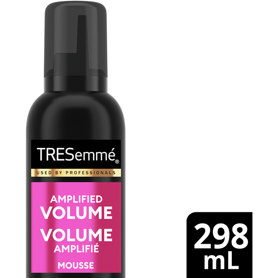 Tresemme Amplified Volume Mousse, 24H Lift and Body 297 g, $2.69/100g