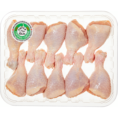 null Pilons de poulet format club Halal 13,21 $/1kg 5,99 $/1lb