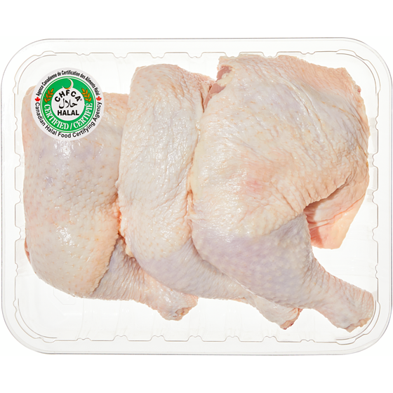 null Cuisse de poulet format club Halal 14,75 $/1kg 6,69 $/1lb