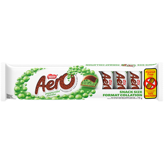 Nestlé Aero Peppermint Snack Size, Milk Chocolate 58.4 g, $4.28/100g