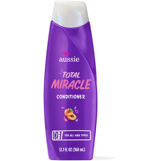 Aussie Total Miracle 7 Benefits Hair Conditioner for Damaged Hair, for All Hair Types, Paraben-Free 360 ml, $1.94/100ml