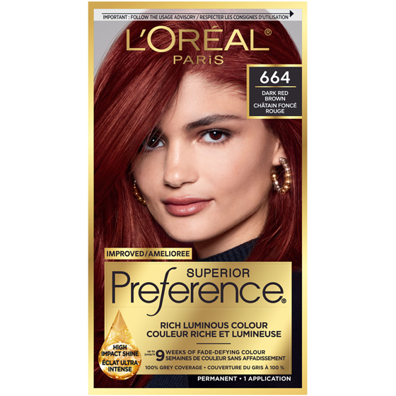 L'Oreal Paris Superior Preference, Permanent Hair Dye 1 ea, $16.69/1ea
