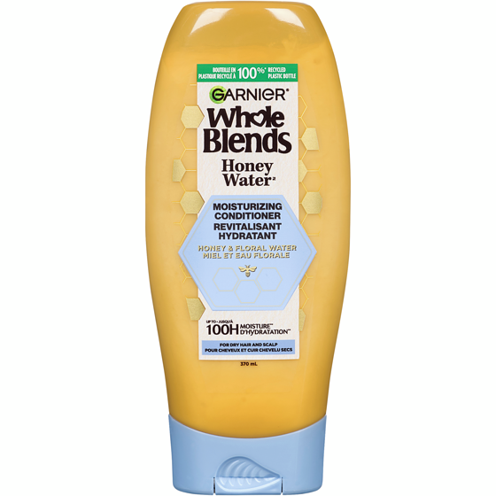 Garnier Whole Blends Honey Water Moisture Restoring Conditioner, for Dry Hair & Scalp 369.6 ml, $1.36/100ml