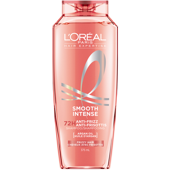 L'Oreal Paris Smooth Intense Anti-Frizz Shampoo 375 ml, $1.47/100ml