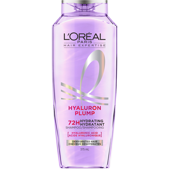 L’Oréal Hyaluron plump shampoing hydratant 375 ml, 2,13 $/100ml