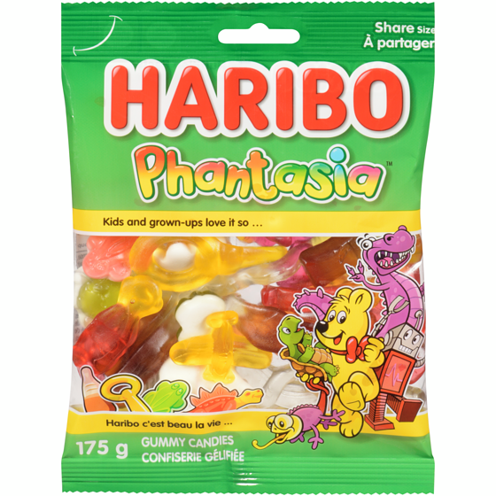 Haribo Phantasia Gummy Candies Share Size 175 g, $2.28/100g