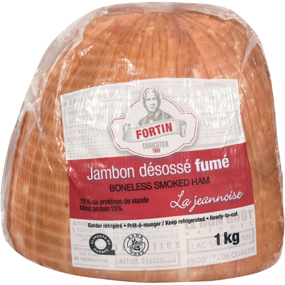 Fortin Boneless Smoked Ham 1 kg, $1.20/100g