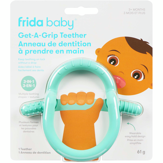 Frida Get-A-Grip Teether 3+ Months 1 ea, $18.99/1ea