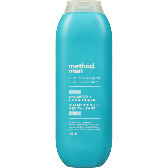 Method Men's Glacier + Granite 2-In-1 Shampoo + Conditioner 414 ml, $4.10/100ml