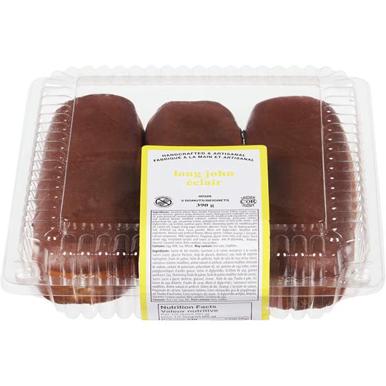 null Long John 3-Pack 390 g, $1.25/100g
