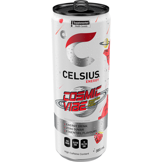 Celsius Cosmic Vibe Energy Drink 355 ml, $0.93/100ml