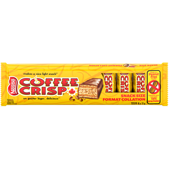 Nestlé Coffee Crisp Snack Size, Made In A Peanut-free Facility 88 g, $3.97/100g