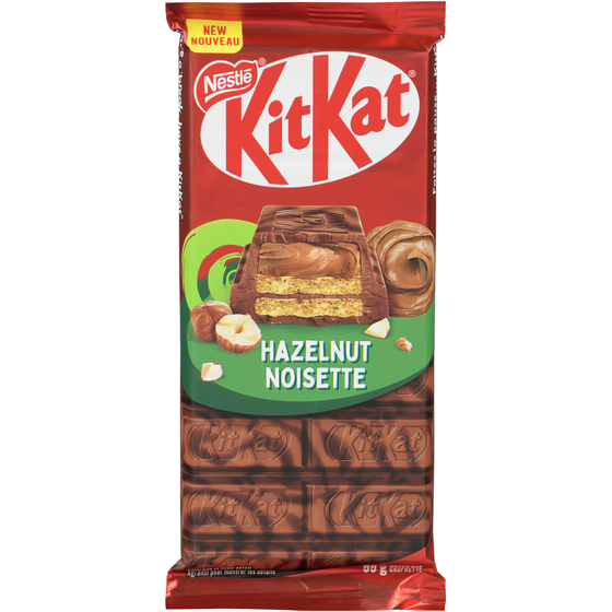 Nestlé Kitkat Tablet, KITKAT Wafers & Hazelnut Filling 99 g, $3.53/100g