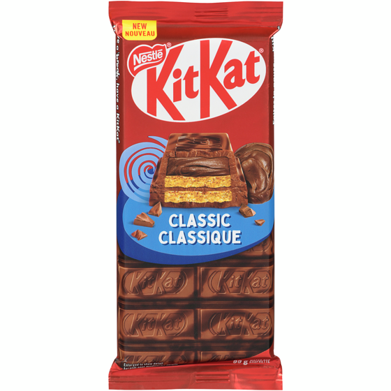 Nestlé Kitkat Classic Tablet, KITKAT Wafers & Chocolatey Filling 99 g, $3.32/100g