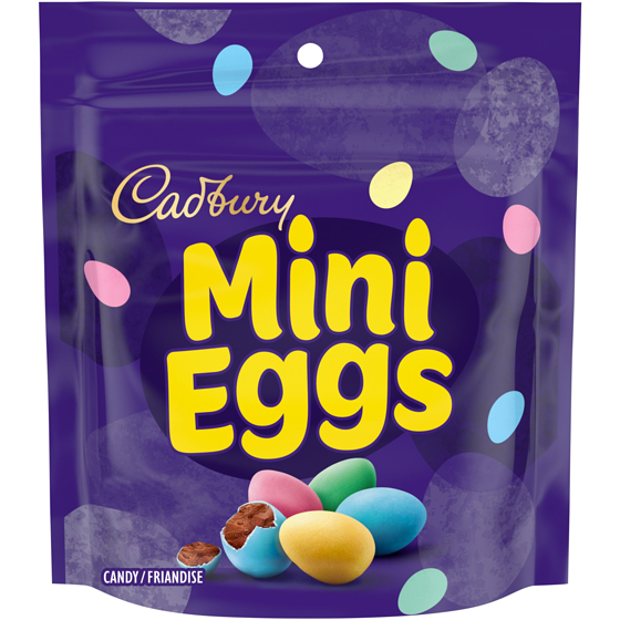 Cadbury Mini Eggs, friandise chocolatée CADBURY Mini Eggs 151 g, 3,64 $/100g