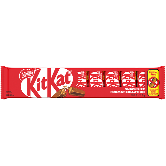 Nestlé Kitkat Mini-barres, usine sans arachides 94.4 g, 3,71 $/100g
