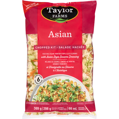 Taylor Farms Chopped Kit Asian 369 g, $1.89/100g