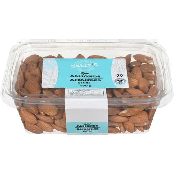 Sally Amandes crues 400 g, 2,37 $/100g