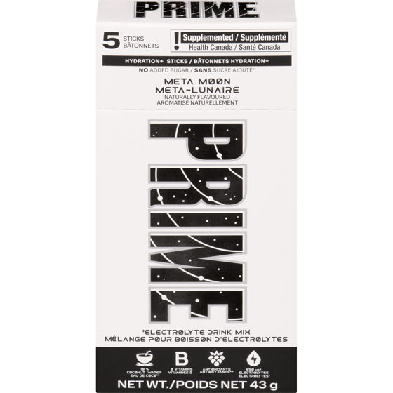 Prime Hydration Hydration+ Sticks Meta Moon 47 g, $21.26/100g