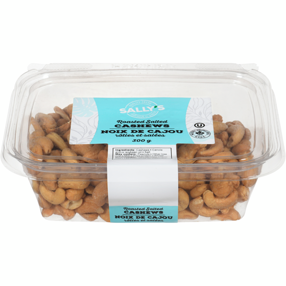 Sally Noix de cajou rôties et salées 300 g, 3,50 $/100g