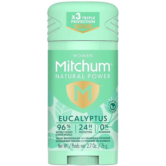 Mitchum Mitchum Women Natural Power Deodorant Stick, Eucalyptus 76 g, $13.14/100g
