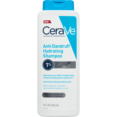 CeraVe Shampooing hydratant antipelliculaire 355 ml, 3,94 $/100ml