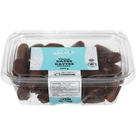 Sally Pitted Dates 360 g, $1.80/100g