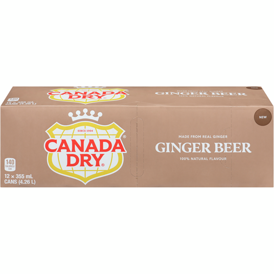 Canada Dry Ginger Beer 12x355.0 ml, $0.20/100ml