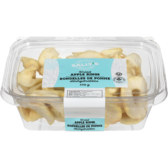 Sally Rondelles de pomme déshydratées 170 g, 3,52 $/100g