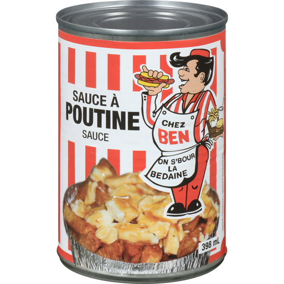 Chez Ben Sauce à poutine 398 ml, 0,95 $/100ml