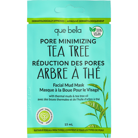 Que Bella Facial Mud Mask, Tea Tree 15 ml, $17.93/100ml