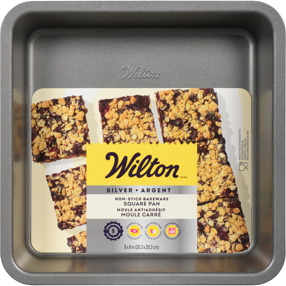 Wilton Non-Stick Bakeware Square Pan Silver 20.3 X 20.3 Cm 1 ea, $13.00/1ea