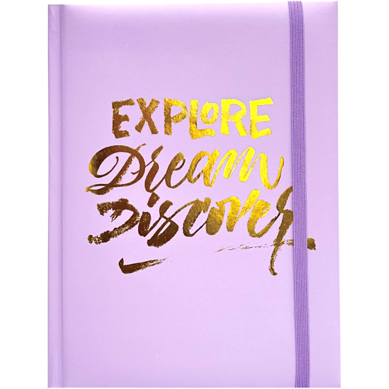 Tomo Padded Notebook Purple - 1 ea | Dominion Stores of