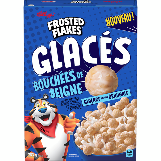 Kellogg’s Frosted Flakes Céréales glaçage saveur originale 283 g, 0,71 $/100g