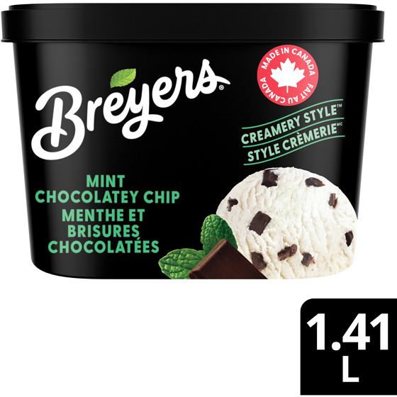 Breyers Menthe et Brisures Chocolatées 1410 ml, 0,32 $/100ml