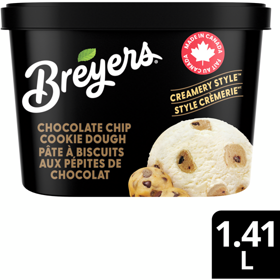 Breyers Pâte à Biscuits aux Brisures Chocolatées   1410 ml, 0,32 $/100ml