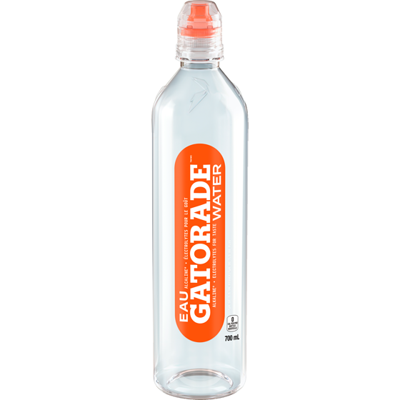 Gatorade Eau 700 ml, 0,47 $/100ml