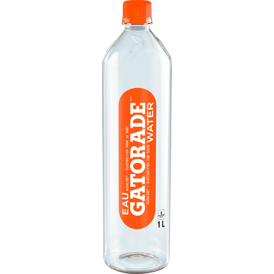 Gatorade Water 1 l, $0.40/100ml