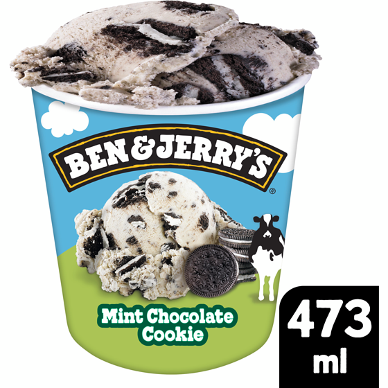 Ben & Jerry's Mint Chocolate Cookie Ice Cream 473 ml, $1.06/100ml