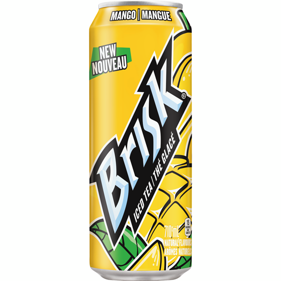 Brisk Mango 710 ml, $0.35/100ml